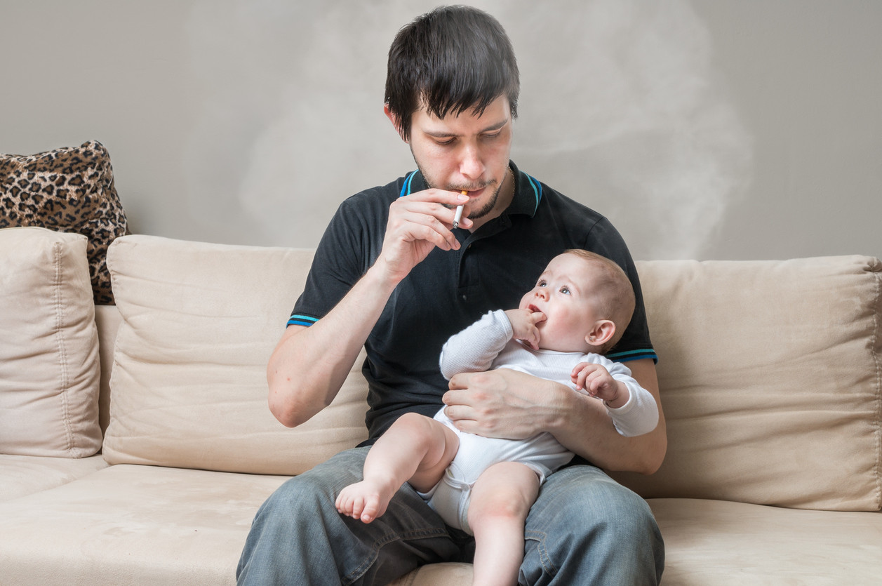 El humo de segunda mano y la salud de sus hijos