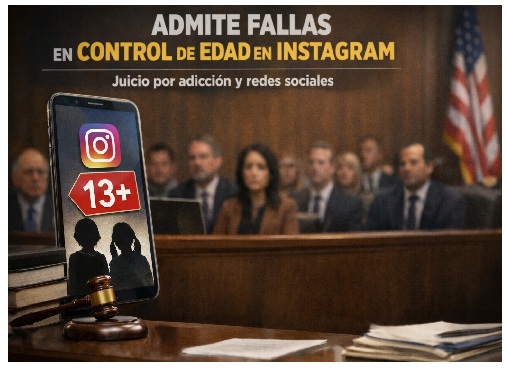 Se admiten fallas en verificación de edad de Instagram durante juicio por adicción juvenil