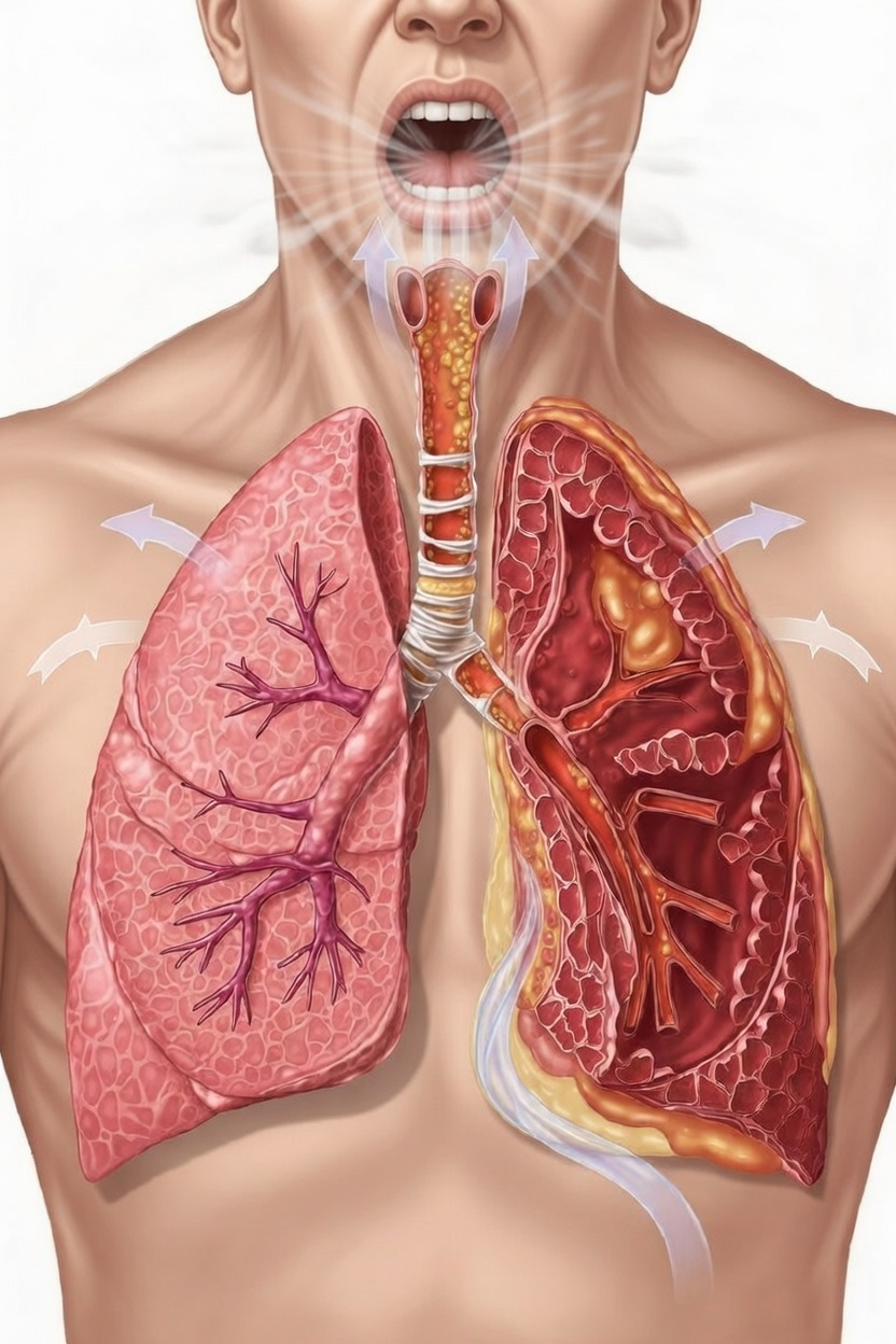 Neumonía en adultos, adquirida en la comunidad