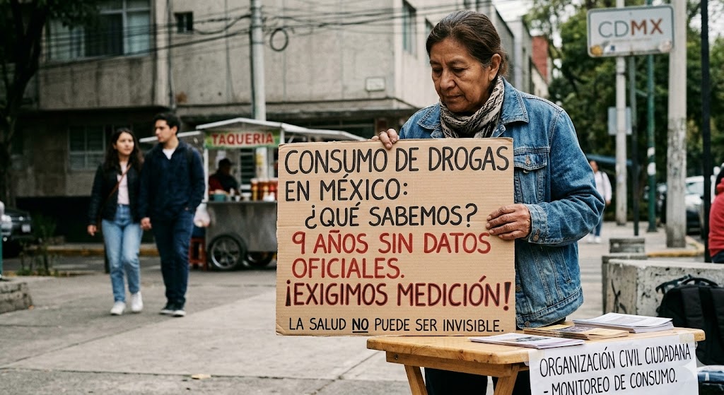 El consumo de drogas en México tras nueve años sin mediciones oficiales