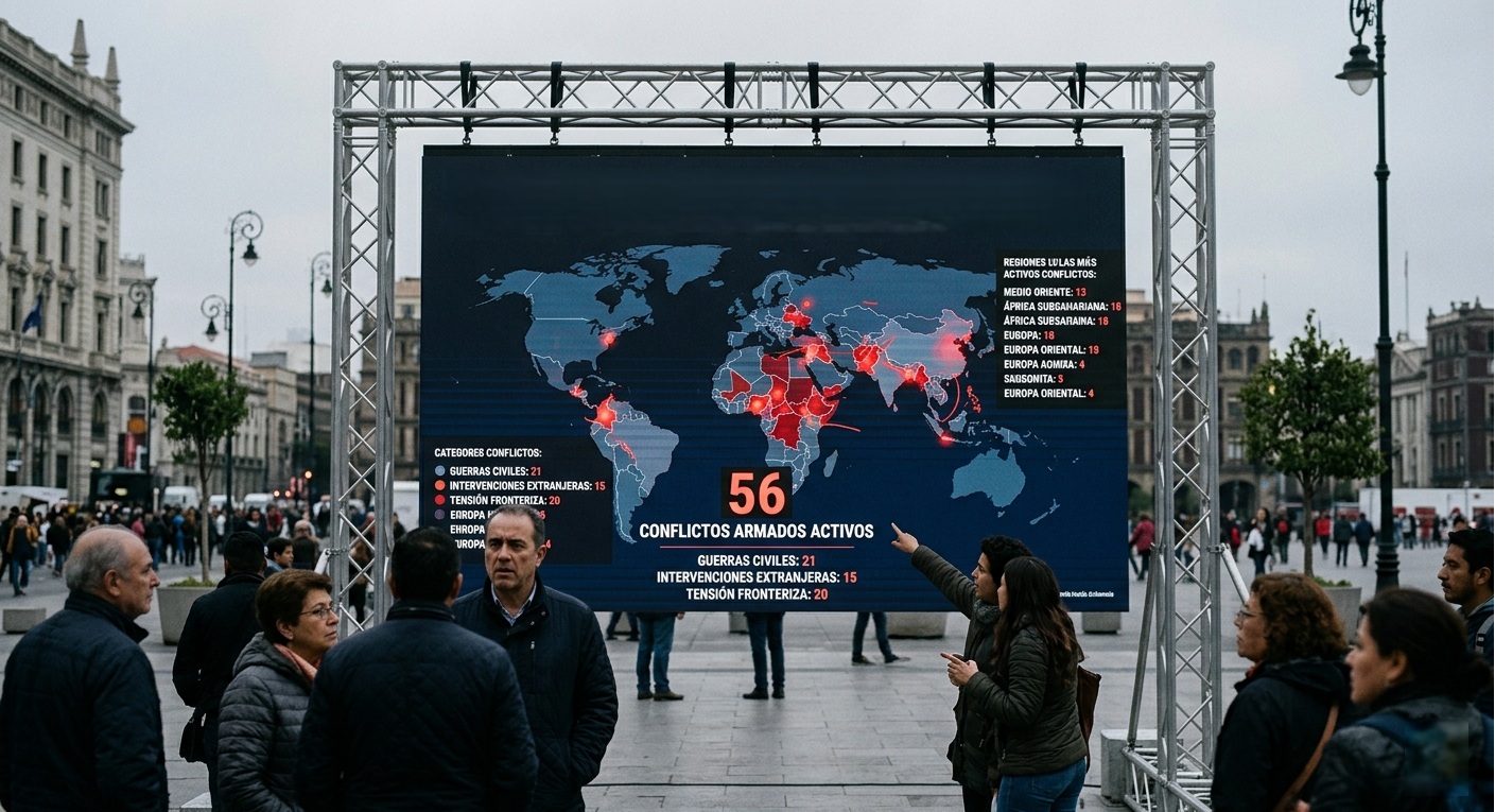 El mundo en guerra cuantos conflictos estan activos en este momento