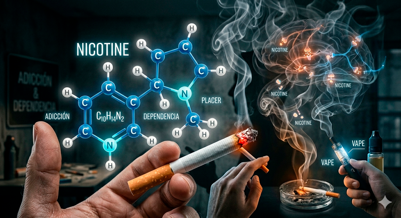 La nicotina: una adicción silenciosa