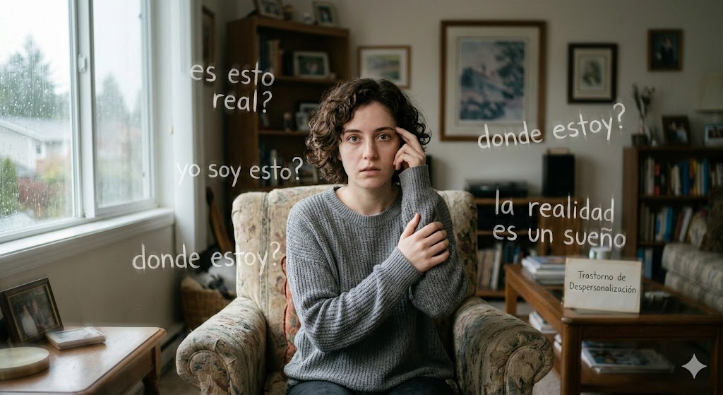 Cómo es vivir con el trastorno de despersonalización que te hace dudar de la realidad que vives