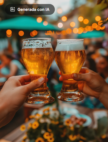 Cuatro Cervezas y una Tarde Perfecta.