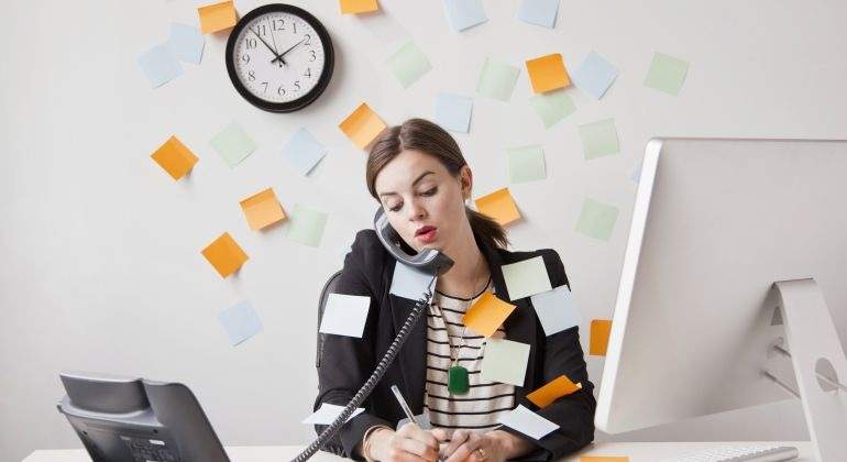 No era libre, vivía solo para trabajar.