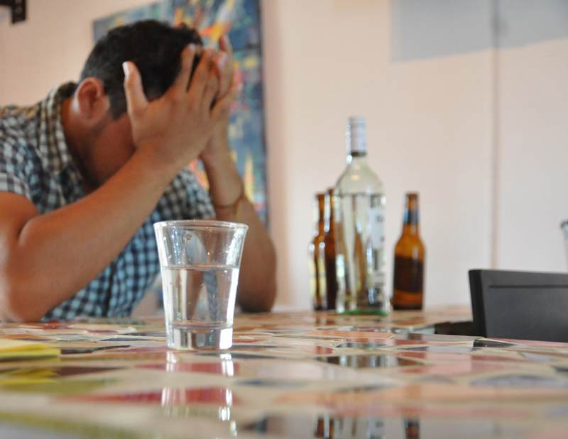 Un simple trago me dejó ciego