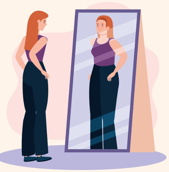 Carlota, enferma de anorexia